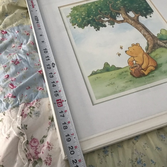 Vintage Pooh framed print - Picture 4 of 7